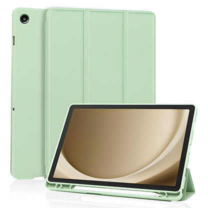 Case for Samsung Galaxy Tab A11+ / Tab A9+, Techsuit, Flex Trifold, Matcha Green