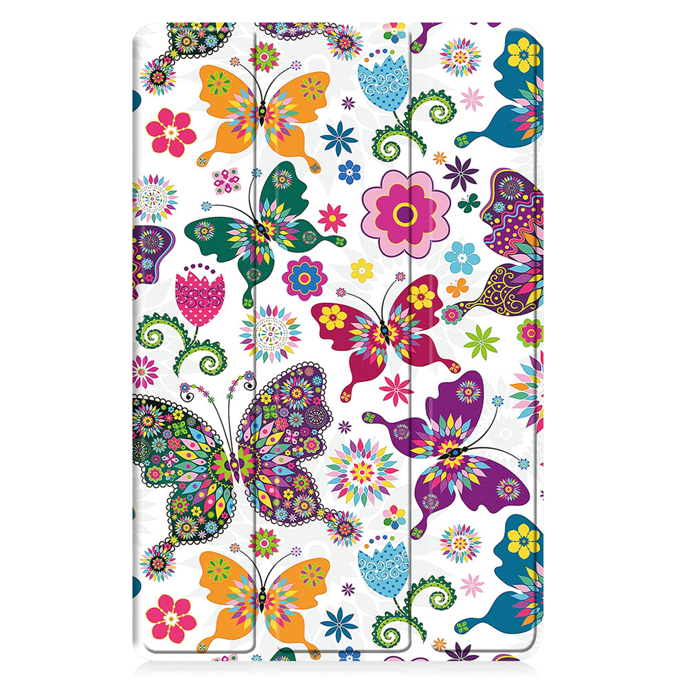 Case for Samsung Galaxy Tab A11+ / Tab A9+, Techsuit, FoldPro Butterfly, Multicolor