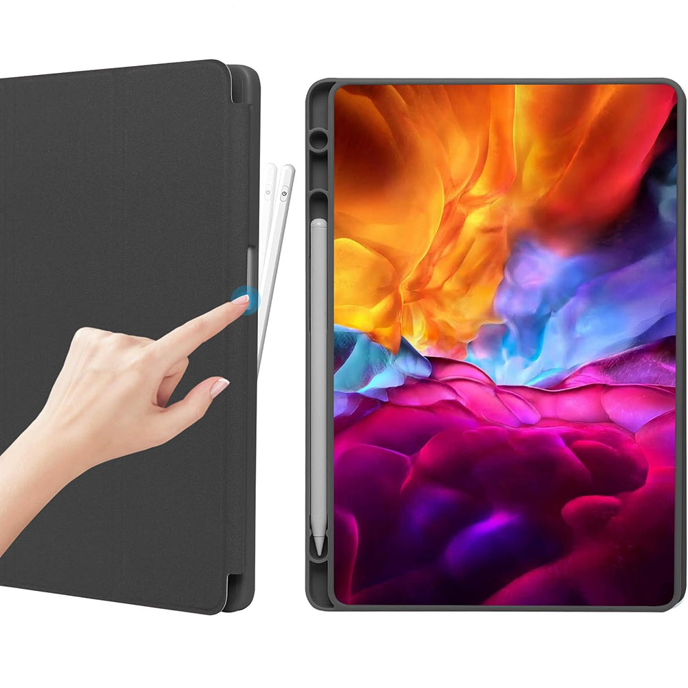 Case for Samsung Galaxy Tab A11+ / Tab A9+, Techsuit, Flex Trifold, Blue