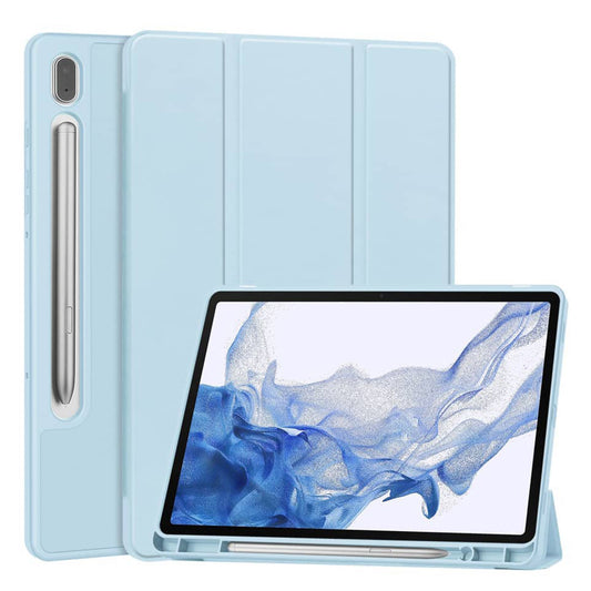 Case for Samsung Galaxy Tab S11 Ultra, Techsuit, Flex Trifold, Blue
