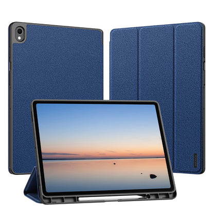 Case for Samsung Galaxy Tab S12 Plus, DUX DUCIS, Domo with Pen Holder, Blue