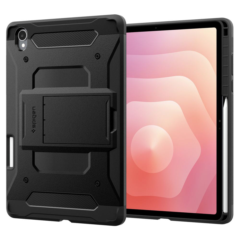 Case for Samsung Galaxy Tab S12 Plus, Spigen, Tough Armor Pro, Black ACS11827