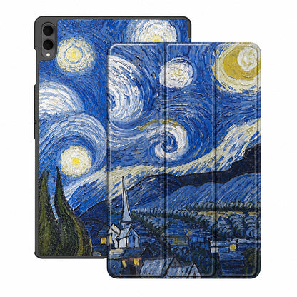 Case for Samsung Galaxy Tab S12 Ultra / Tab S11 Ultra, Techsuit, FoldPro Starry Night, Multicolor