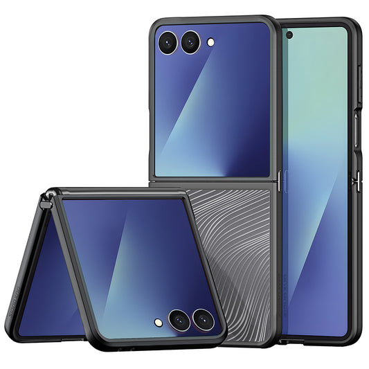 Case for Samsung Galaxy Z Flip7 F766, DUX DUCIS, Aimo, Black