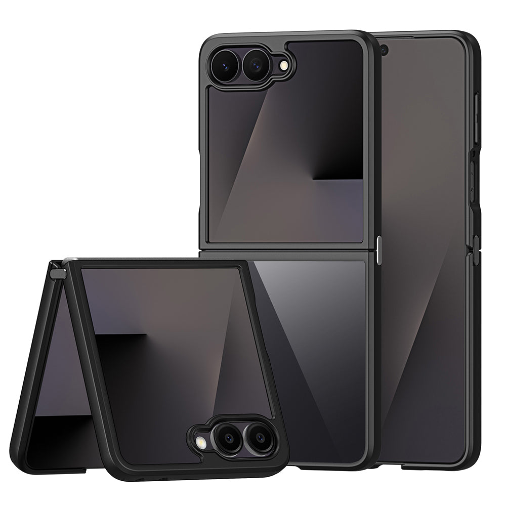 Case for Samsung Galaxy Z Flip8 F776, DUX DUCIS, Aimo, Black