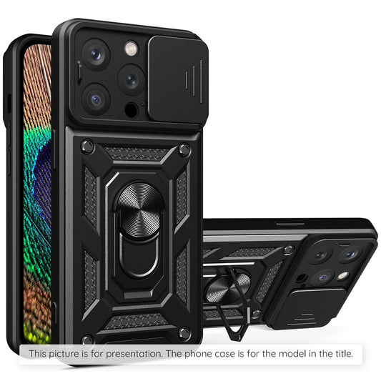 Case for Samsung Galaxy Z Flip8 F776, Techsuit, CamShield, Black