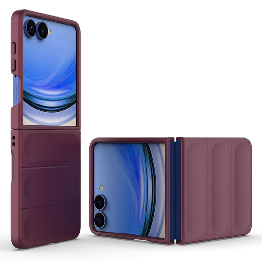 Case for Samsung Galaxy Z Flip8 F776, Techsuit, Magic Shield, Burgundy