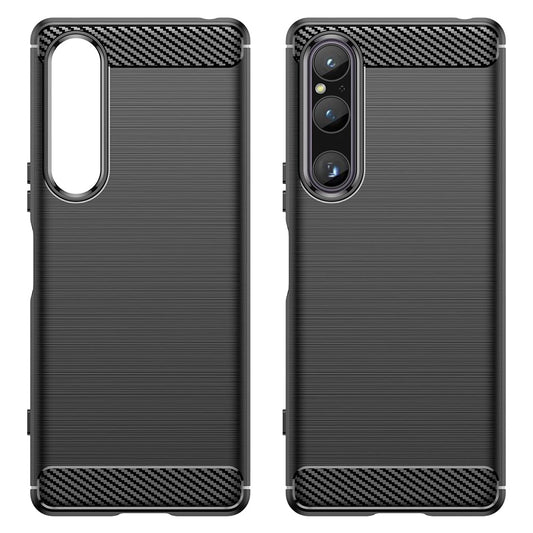 Case for Sony Xperia 1 V, Techsuit, Carbon, Black