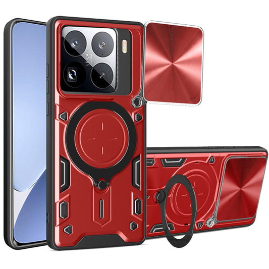 Case for Xiaomi 15 Pro, Techsuit, CamGuard Pro, Red
