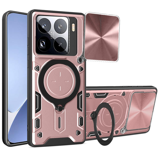 Case for Xiaomi 15 Pro, Techsuit, CamGuard Pro, Rose Gold