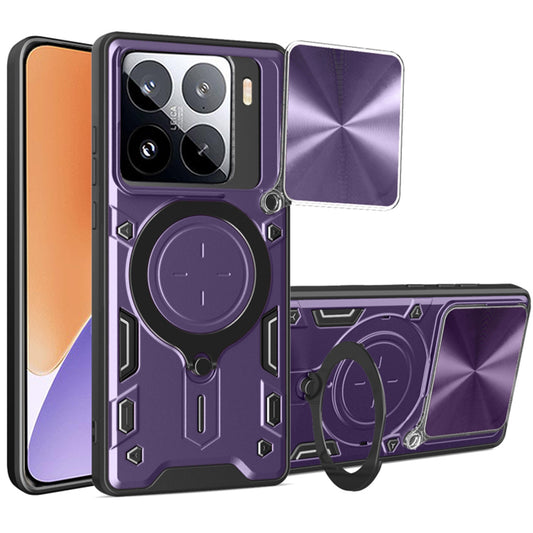 Case for Xiaomi 15, Techsuit, CamGuard Pro, Purple