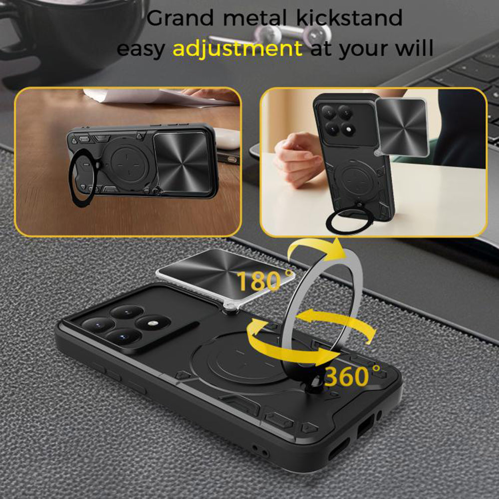 Case for Xiaomi 15T, Techsuit, CamGuard Pro, Red