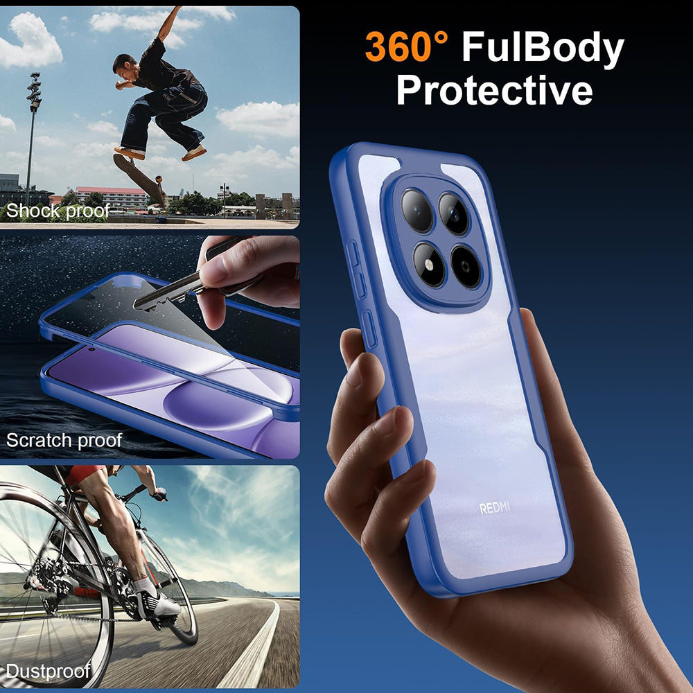 Case for Xiaomi 17T Pro, Techsuit, ColorVerse 360, Blue