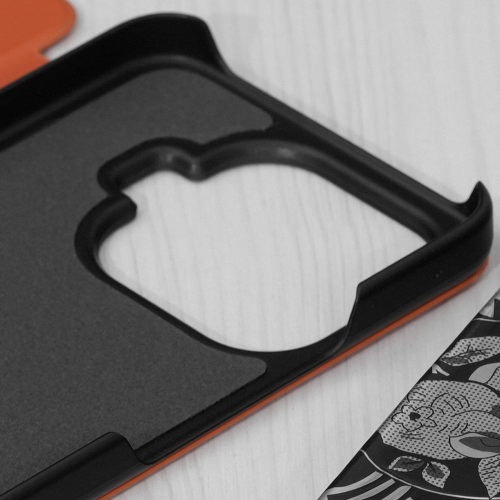 Case for Xiaomi 17T Pro, Techsuit, eFold, Orange