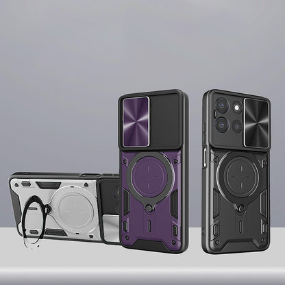 Case for Xiaomi 17T, Techsuit, CamGuard Pro, Rose Gold