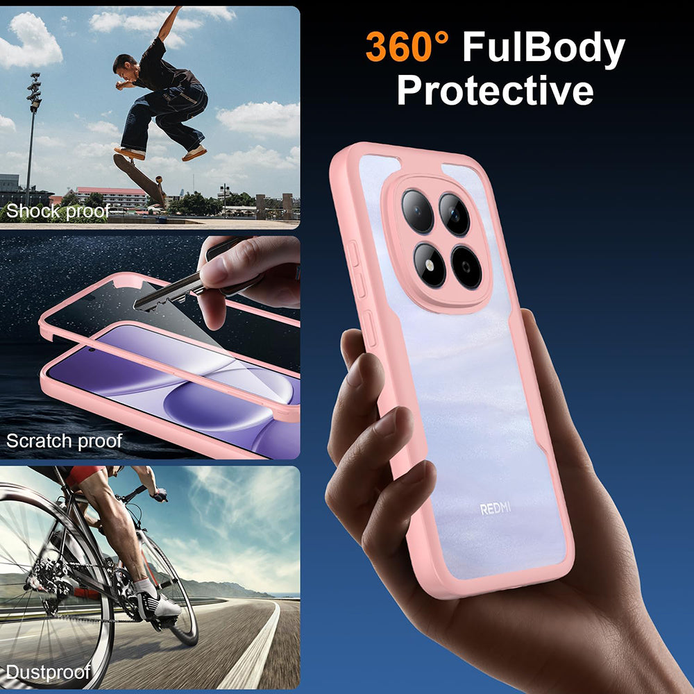 Case for Xiaomi 17T, Techsuit, ColorVerse 360, Pink