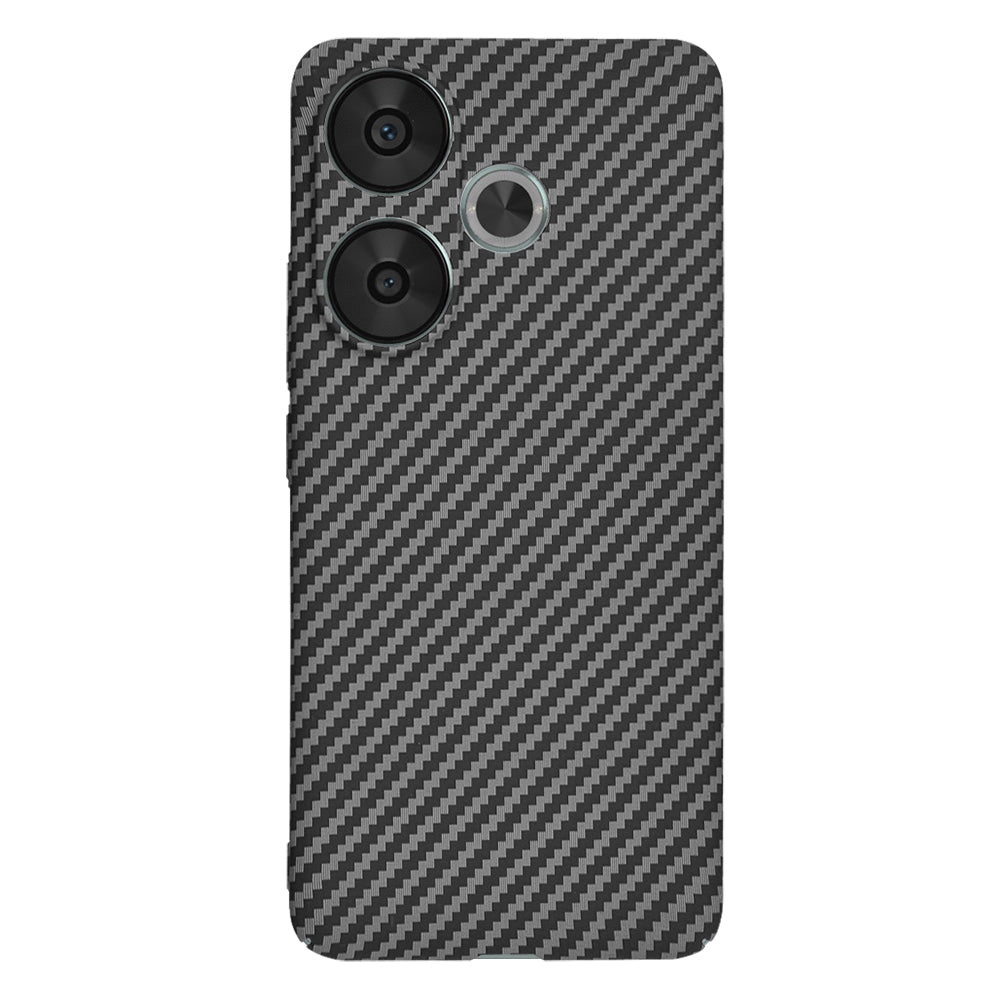 Case for Xiaomi Poco F6, Techsuit, Carbonite FiberShell, Black