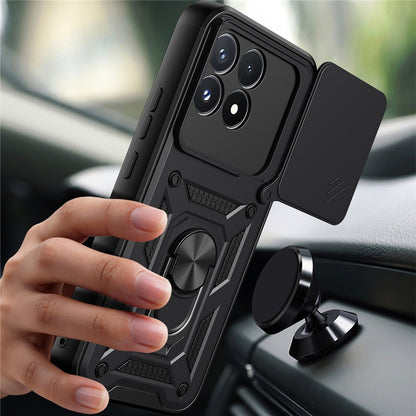 Case for Xiaomi Poco F9 Pro, Techsuit, CamShield, Black