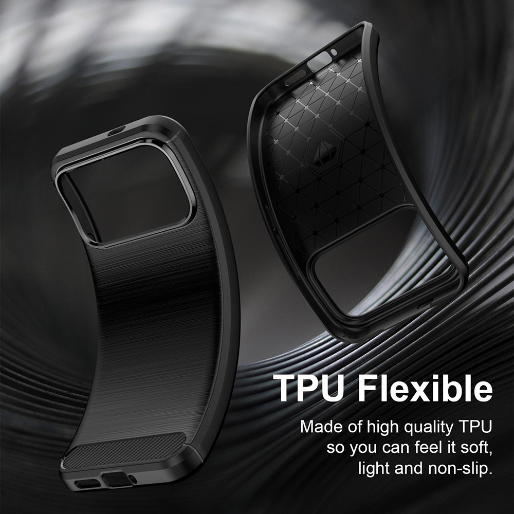 Case for Xiaomi Poco F9 Pro, Techsuit, Carbon, Black