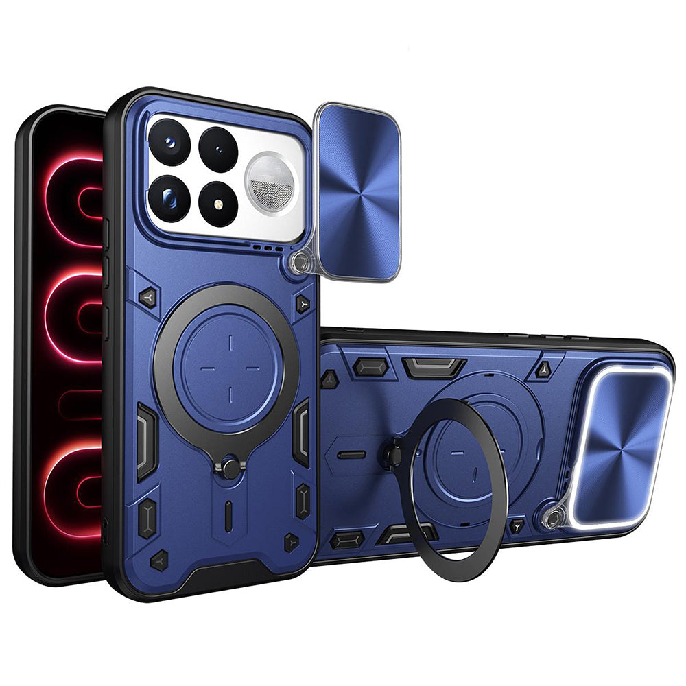 Case for Xiaomi Poco F9 Ultra, Techsuit, CamGuard Pro, Blue