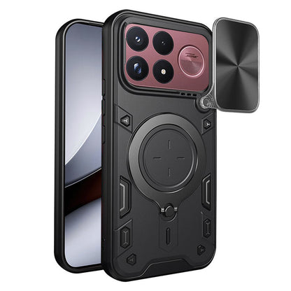 Case for Xiaomi Poco F9 Ultra, Techsuit, CamGuard Pro, Black