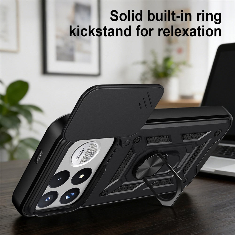 Case for Xiaomi Poco F9 Ultra, Techsuit, CamShield, Black