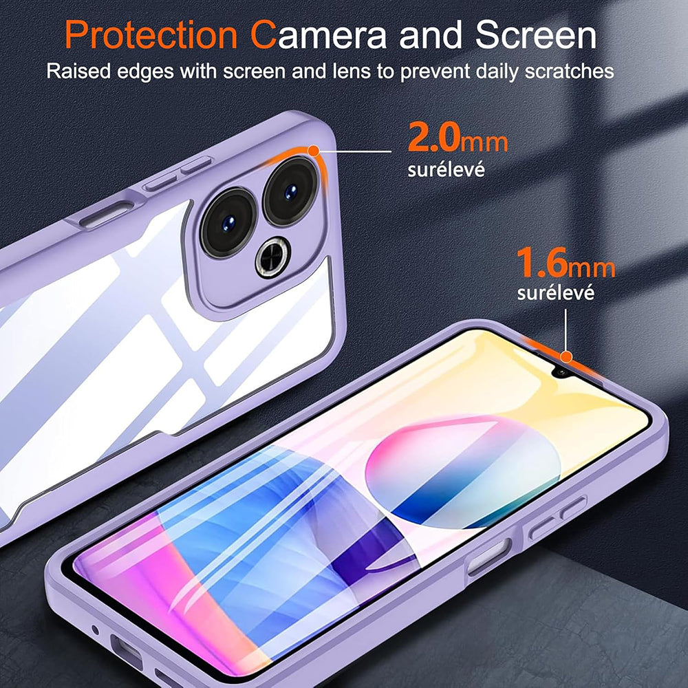 Case for Xiaomi Poco M6 4G / Redmi 13, Techsuit, ColorVerse 360, Blue