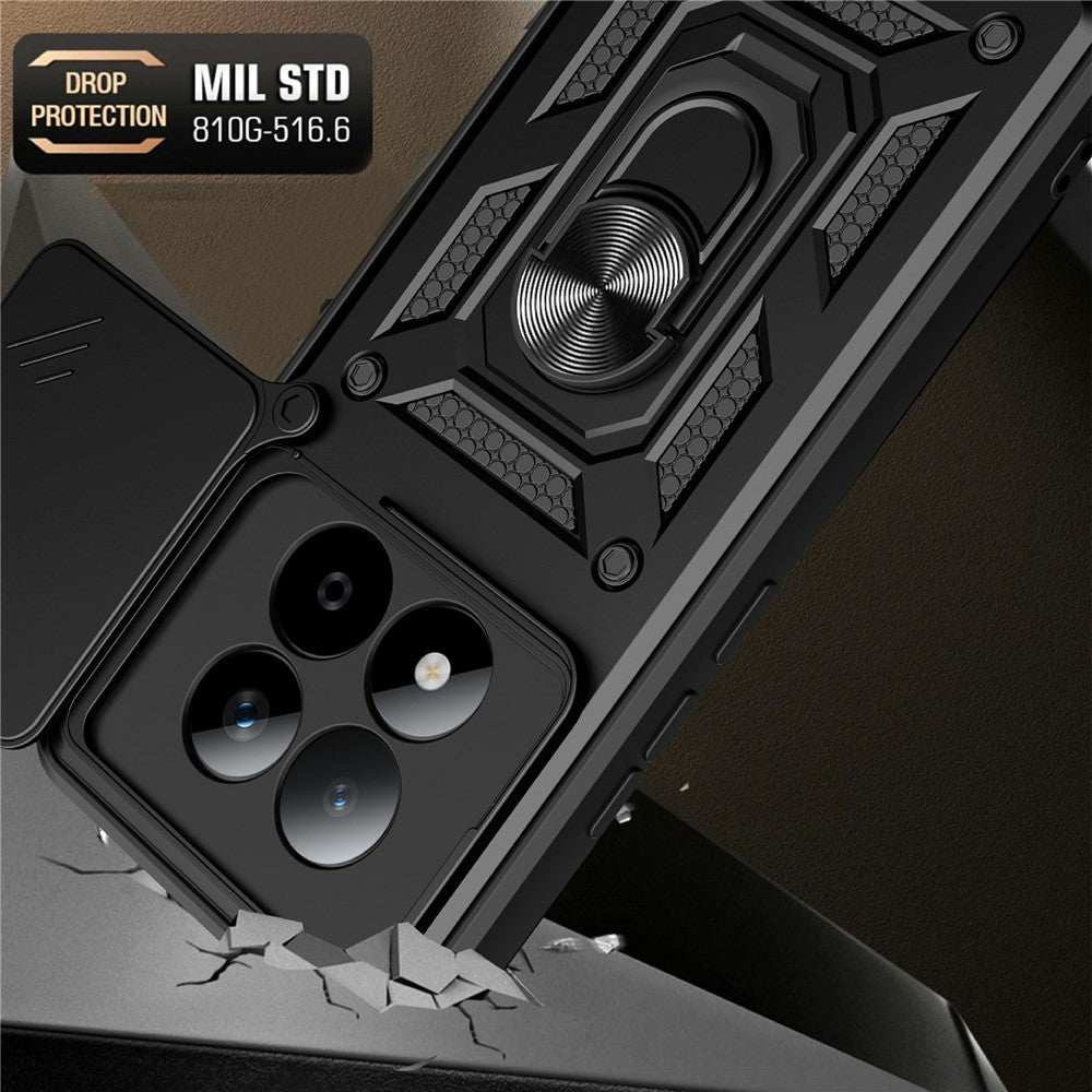 Case for Xiaomi Poco M8 Pro / Redmi Note 15 Pro+ 5G, Techsuit, CamShield, Black