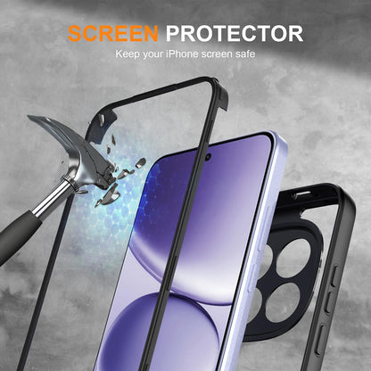 Case for Xiaomi Poco M8 Pro / Redmi Note 15 Pro+ 5G, Techsuit, ColorVerse 360, Black