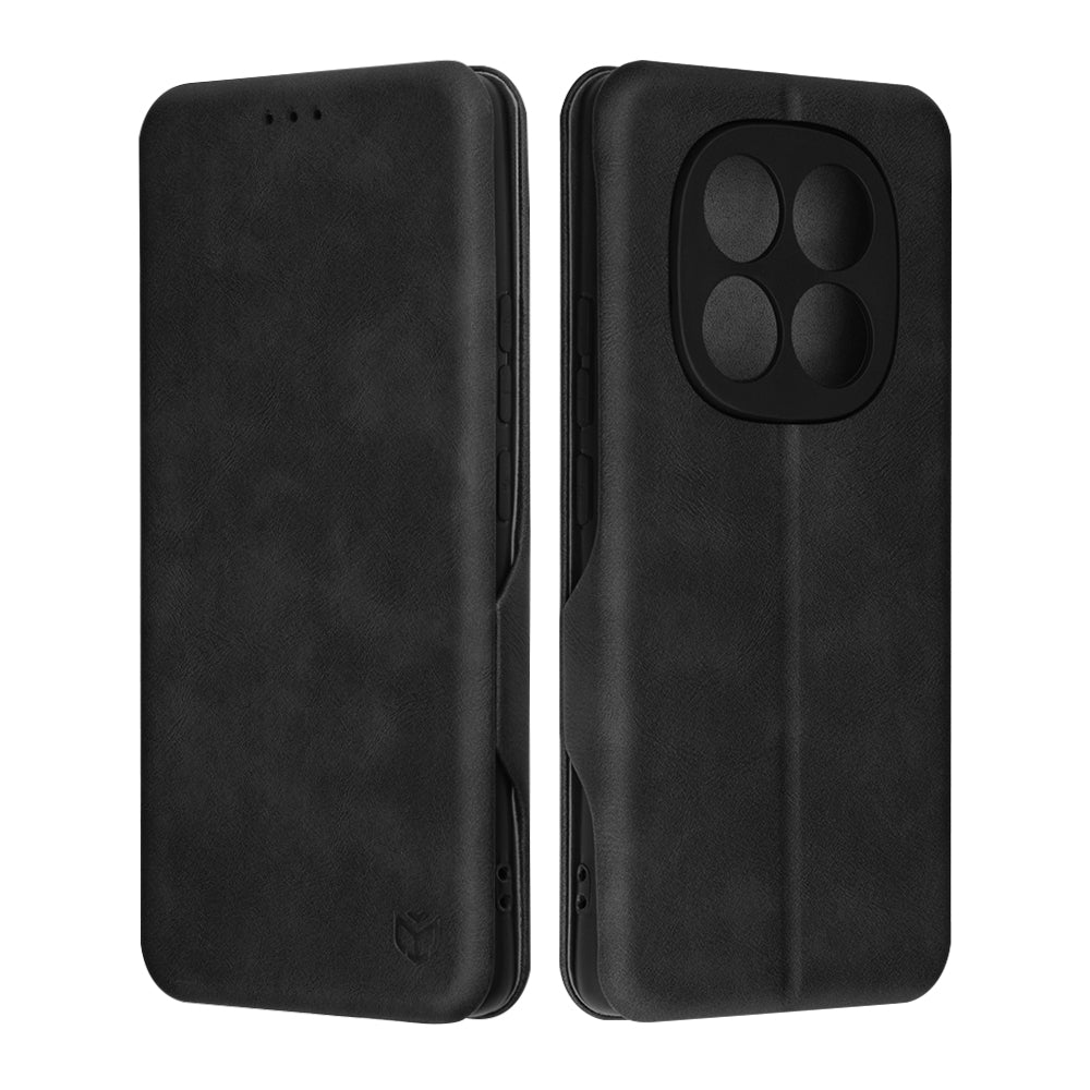 Case for Xiaomi Poco X7 / Note 14 Pro 5G, Techsuit, Safe Wallet Plus, Black