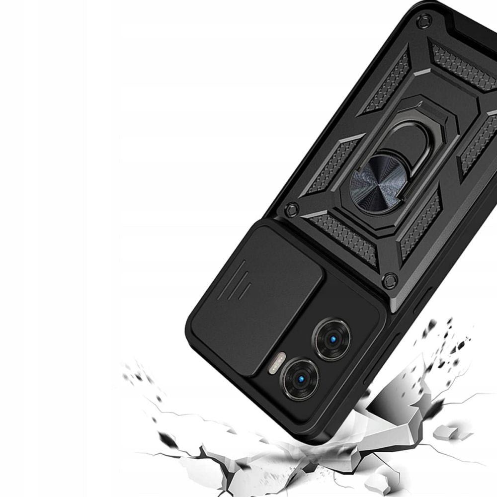 Case for Xiaomi Poco X7 Pro, Techsuit, CamShield, Black
