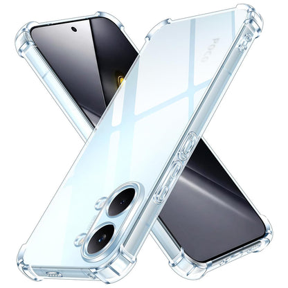 Case for Xiaomi Poco X8 Pro Max, Techsuit, Shockproof Clear, Transparent