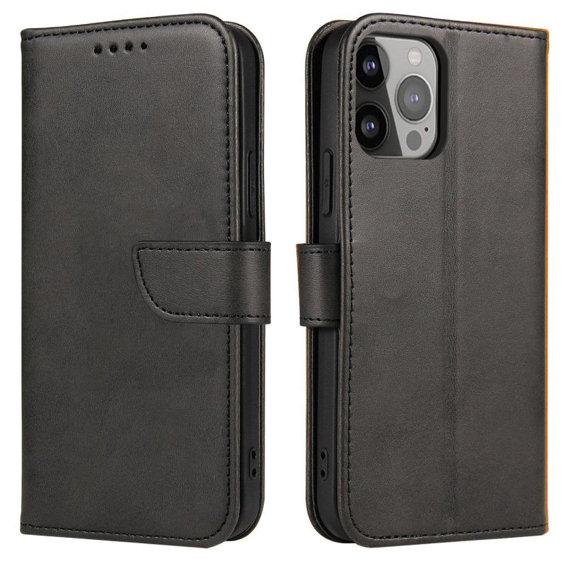 Case for Xiaomi Redmi Note 15 Pro 5G, OEM, Marva Wallet, Black