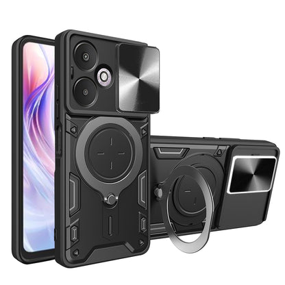Case for Xiaomi Redmi 13C 5G, Techsuit, CamGuard Pro, Black