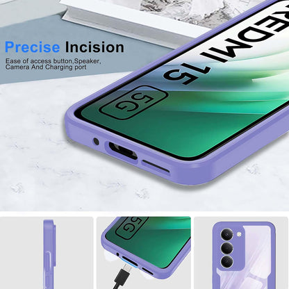 Case for Xiaomi Redmi 15 5G / 15 4G, Techsuit, ColorVerse 360, Purple