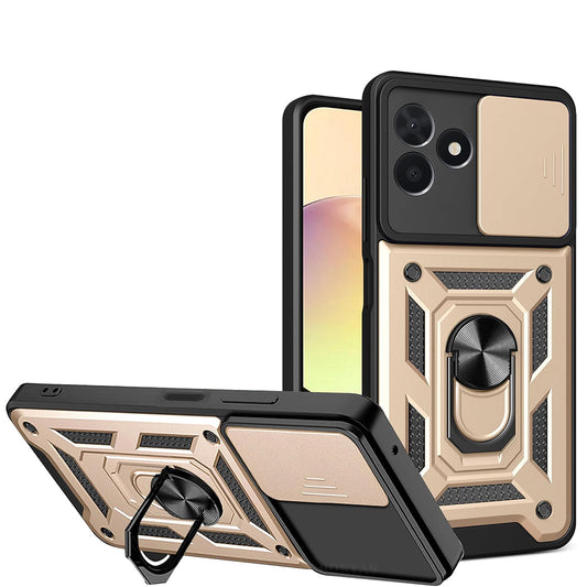 Case for Xiaomi Redmi 15C 5G / 15C 4G, Techsuit, CamShield, Gold