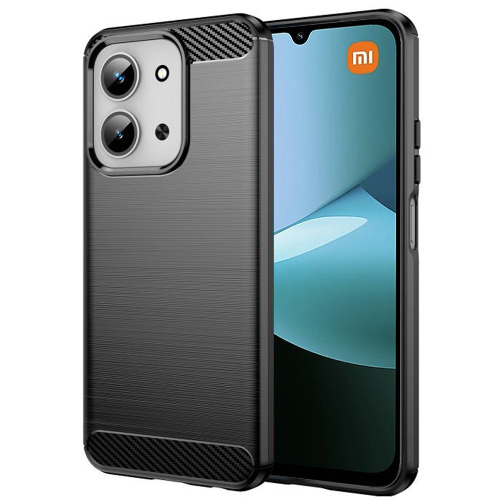 Case for Xiaomi Redmi 15C 5G / 15C 4G, Techsuit, Carbon, Black