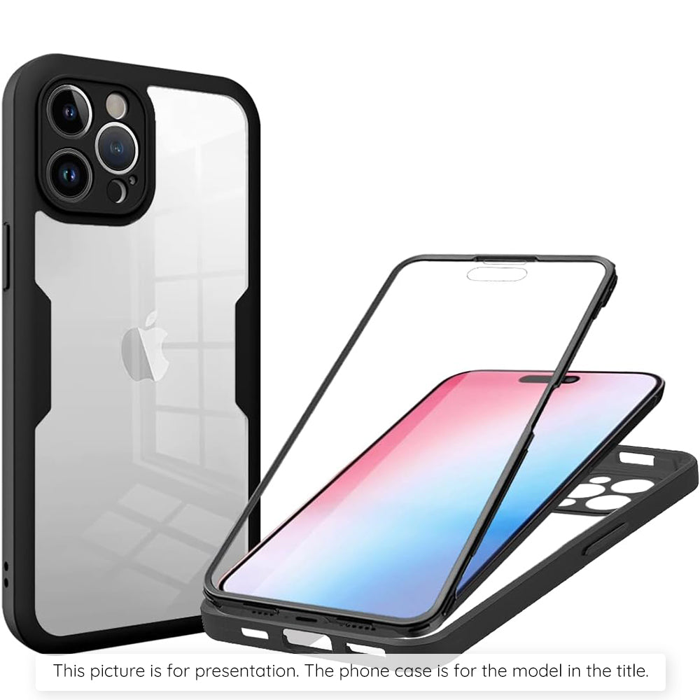Case for Xiaomi Redmi 15C 5G / 15C 4G, Techsuit, ColorVerse 360, Black