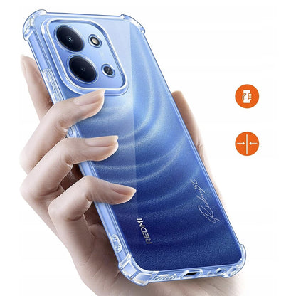 Case for Xiaomi Redmi 15C 5G / 15C 4G, Techsuit, Shockproof Clear, Transparent