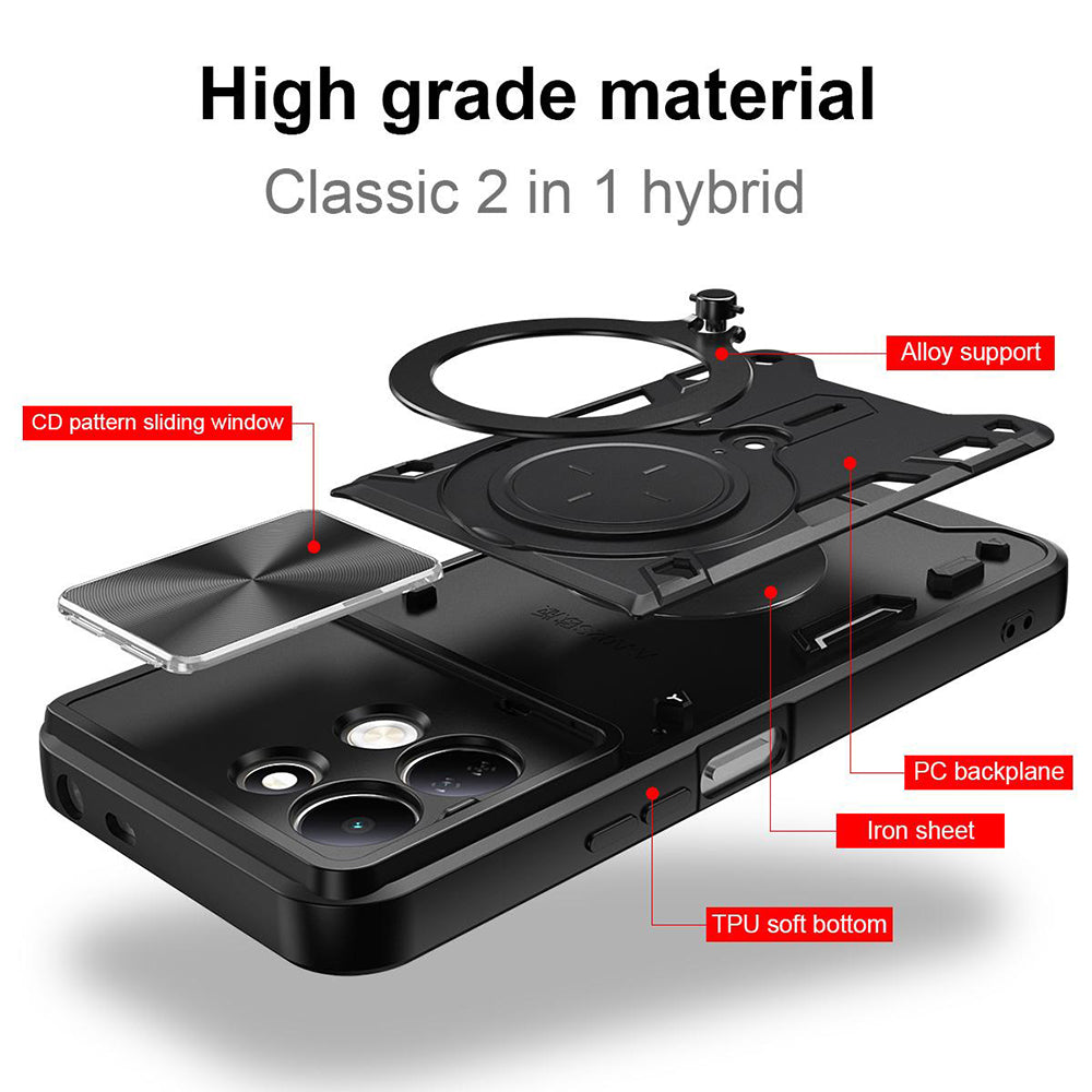 Case for Xiaomi Redmi 17 5G / 17 4G, Techsuit, CamGuard Pro, Purple