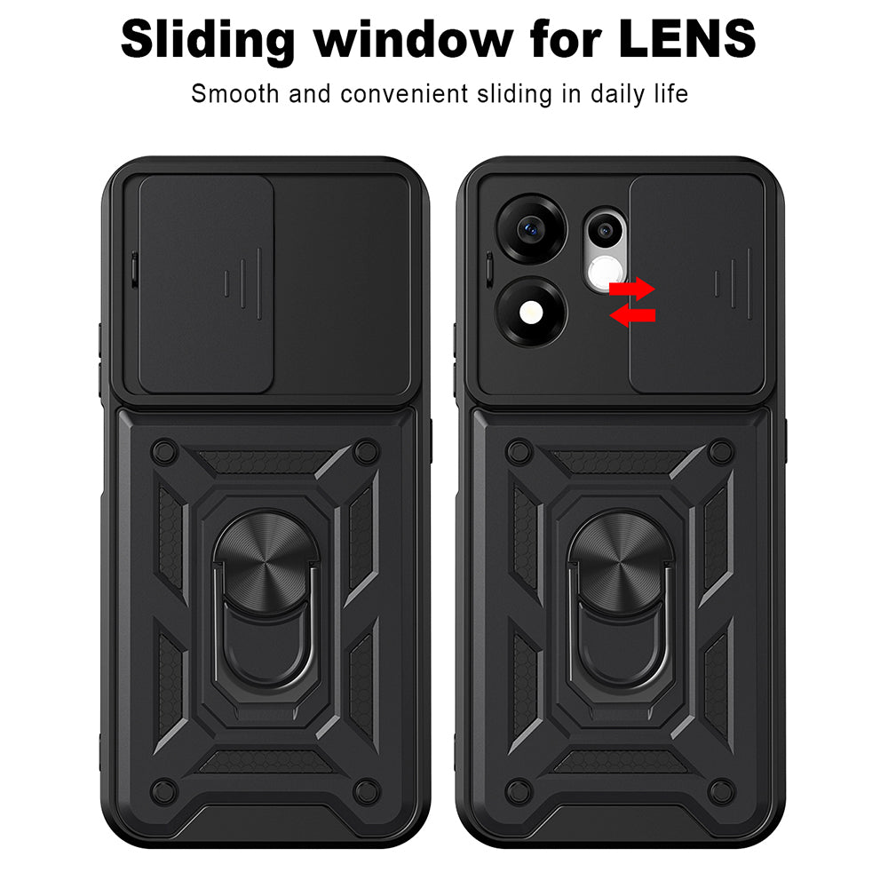Case for Xiaomi Redmi 17 5G / 17 4G, Techsuit, CamShield, Black