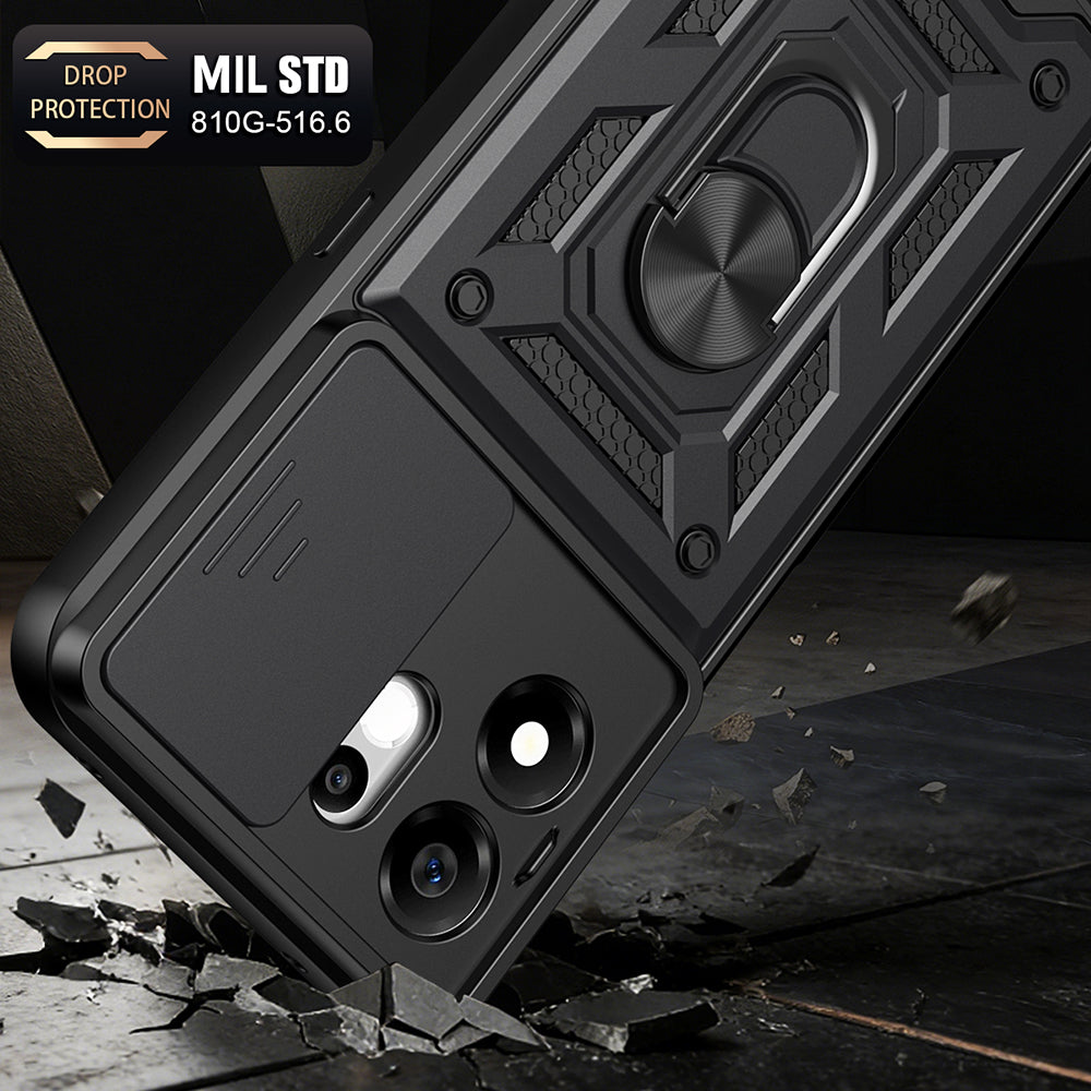 Case for Xiaomi Redmi 17 5G / 17 4G, Techsuit, CamShield, Black