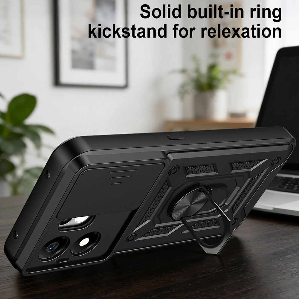 Case for Xiaomi Redmi 17 5G / 17 4G, Techsuit, CamShield, Black