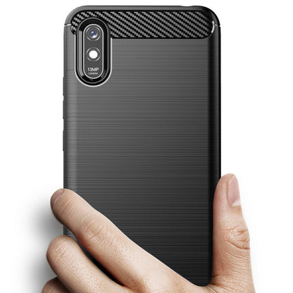 Case for Xiaomi Redmi 9AT / 9A, Techsuit, Carbon, Black