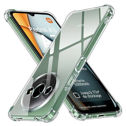Case for Xiaomi Redmi A3x / A3, Techsuit, Shockproof Clear, Transparent