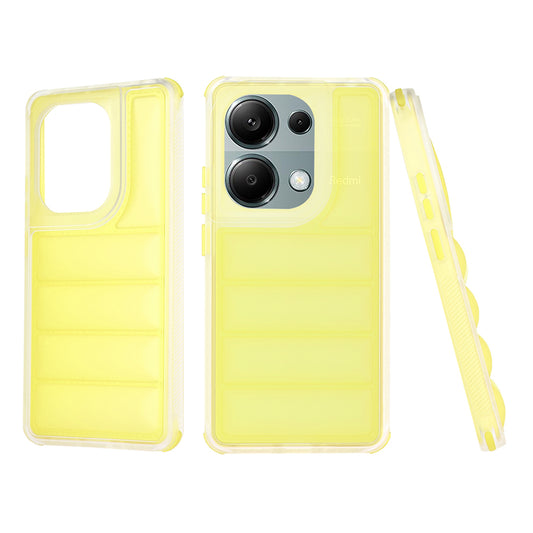 Case for Xiaomi Redmi Note 13 Pro 4G / Poco M6 Pro 4G, Techsuit, Wave Shield, Yellow