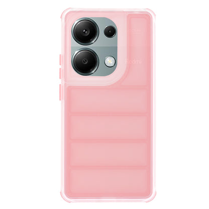 Case for Xiaomi Redmi Note 13 Pro 4G / Poco M6 Pro 4G, Techsuit, Wave Shield, Pink