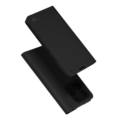 Case for Xiaomi Redmi Note 14 4G (Regional), Techsuit, Magskin Book, Black