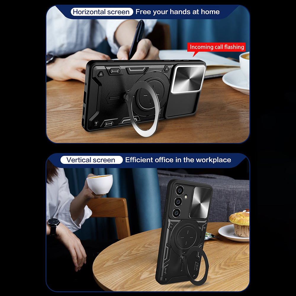 Case for Xiaomi Redmi Note 14 4G (Standard), Techsuit, CamGuard Pro, Black