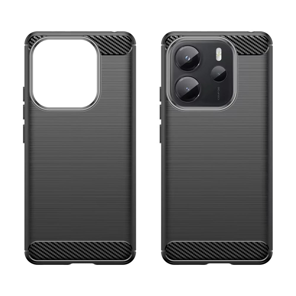 Case for Xiaomi Redmi Note 14 4G (Standard), Techsuit, Carbon, Blue